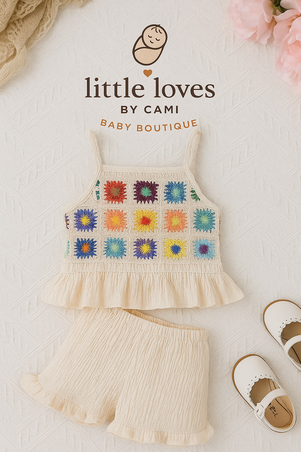 Boho Bloom Baby Set